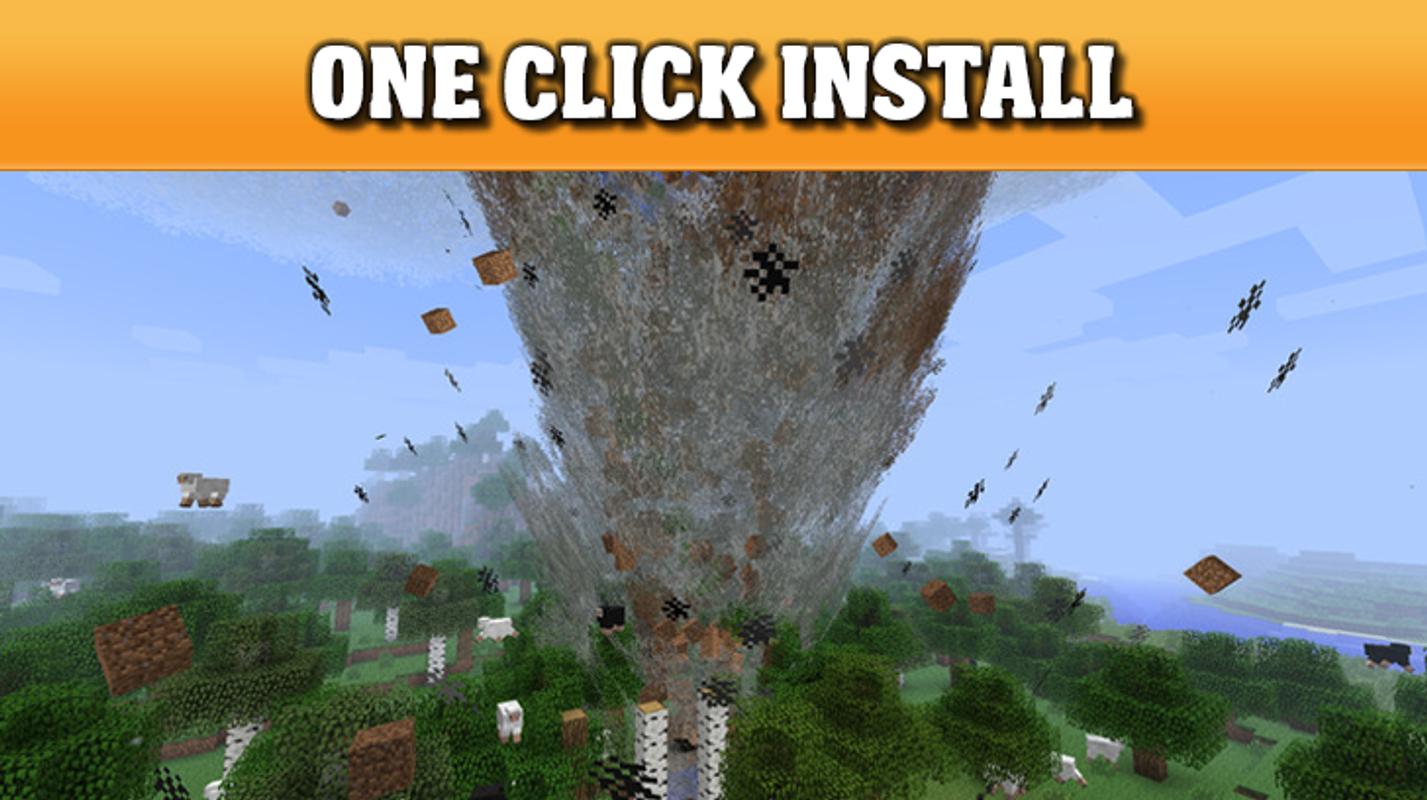 Tornado mod for Minecraft PE for Android - APK Download