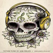 Tattoo Designs Skulls V2