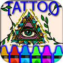 Tattoos Adults Coloring Book APK