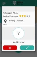 Pesan Taksi Pengemudi screenshot 2