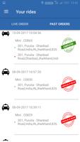 Taxi Booking - Registered Drivers App captura de pantalla 1