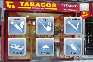 ESTANCO tipos y precios tabaco पोस्टर