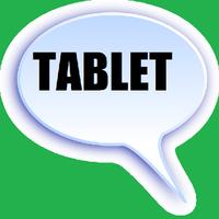 Tablet messenger para whatsapp پوسٹر