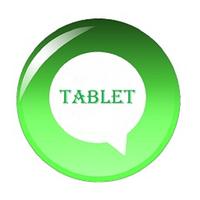 Tablet messenger for Whatsapp plakat