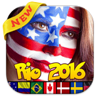 ⚽ Flag Face Rio 2016 icon