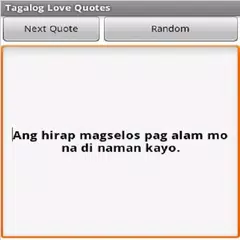 Tagalog Love Quotes APK Herunterladen