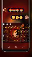 Dragon Fly Keyboard Yin Yang Theme Tai Chi Poster