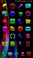 ICON PACK COLORS METAL THEME poster