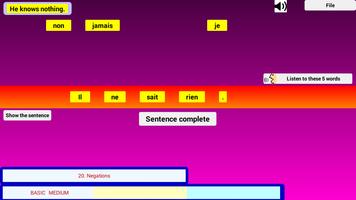Talk French Grammar F screenshot 3