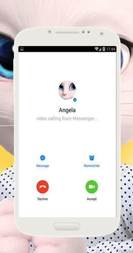 Video Call Talking Cat Angela For Android Apk Download