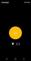 Flashlight torch widget captura de pantalla 1