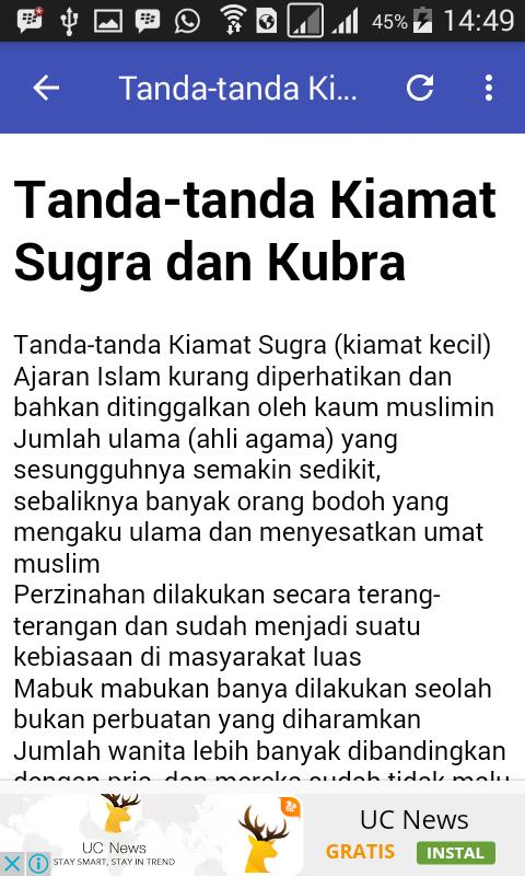 Tanda Tanda Kiamat For Android Apk Download