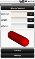 Tank calculator captura de pantalla 1