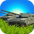 Tanks Battle. Armed Forces Zeichen