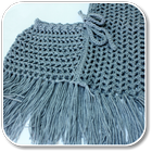 Crochet Poncho icône