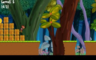 Jungle Loony Monkey Adventure capture d'écran 1