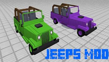 Jeeps mod para minecraft imagem de tela 1