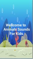 Animal sounds for kids 2017 Affiche