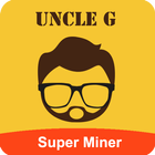 Auto Clicker for Super Miner : Grow Miner icône