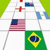 World Cup 2014 Tiles Ball Flag APK