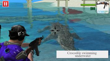 Crocodile Hunt-Survive or Die capture d'écran 2