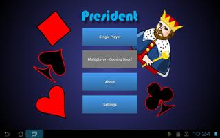 President Card Game Ekran Görüntüsü 1