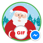 Christmas Cards for Messenger أيقونة