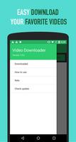 Video Downloader captura de pantalla 1