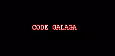 Code galaga arcade 80's