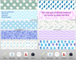 Sticky Memo Notepad *Ocean* imagem de tela 3