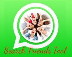 Search Friends Tool For WhatsApp Affiche