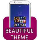 Pink Beautiful Theme ikona