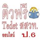 ติวฟรี Tedet สสวท. ป.6 APK