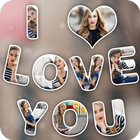 Text Photo Collage Maker with Photo Effect Editor icono
