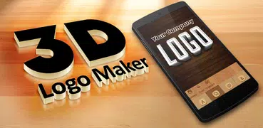 3D Logo Maker & Name Art Criador logotipo Designer