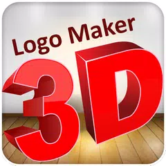 Baixar 3D Logo Maker & Name Art Criador logotipo Designer APK