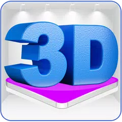 Descargar APK de Texto 3D Fotos + texto fabricante logotipo animado