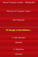 All Songs of Teyana Taylor capture d'écran 2