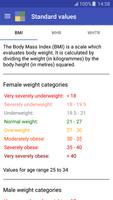 Body Facts Calculator capture d'écran 3