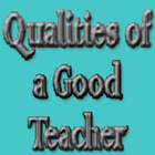 Qualities of a Good Teacher icône