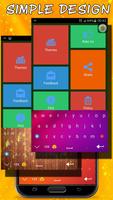 Go Keyboard Theme with Emojis تصوير الشاشة 2