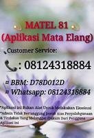 Matel 81 aplikasi mata elang 포스터