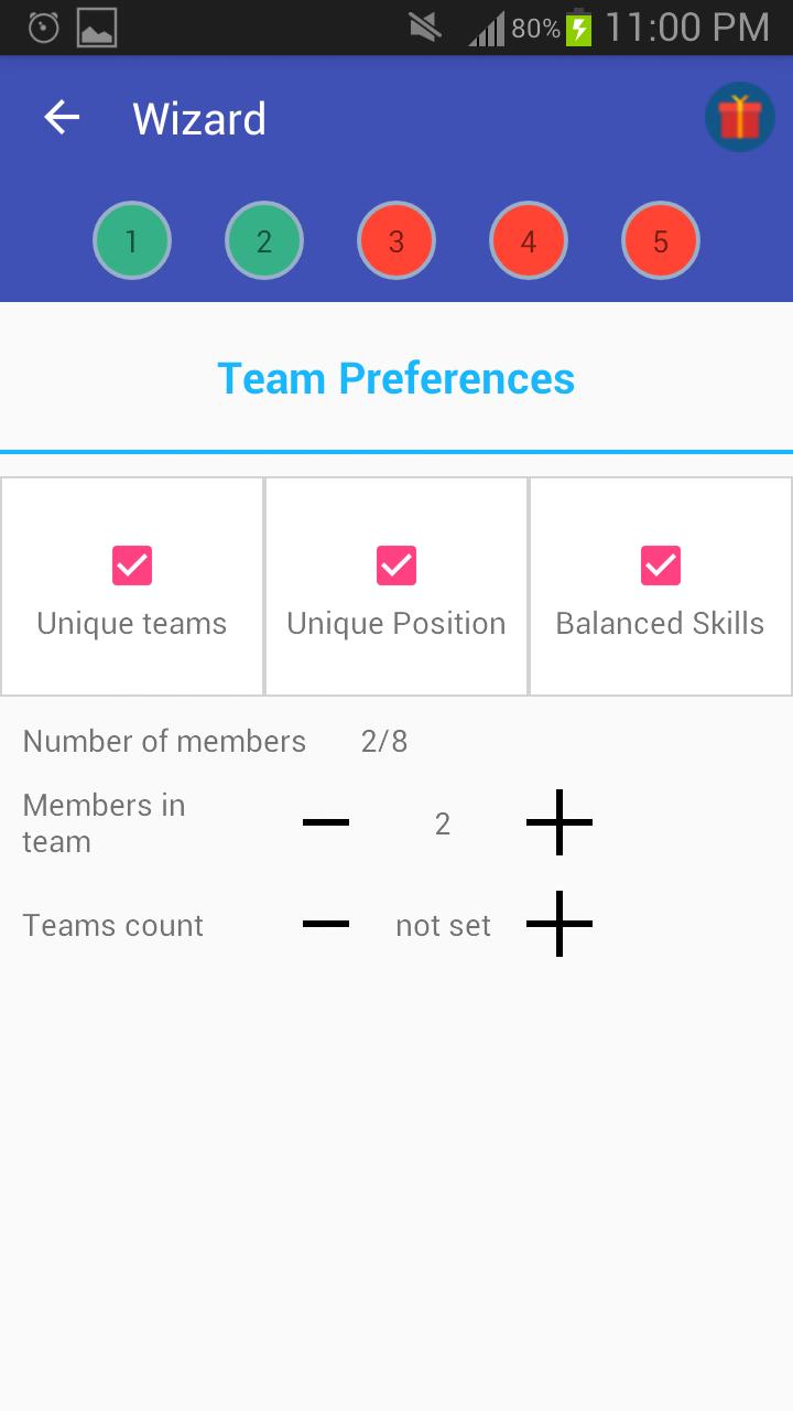 Team Generator for Android Download