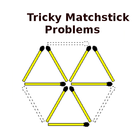 Tricky Matchstick Puzzles icône