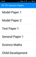 APTET Previous Year Questions Papers Poster