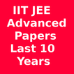 IIT JEE Advanced 10 year paper