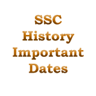 SSC History Important Dates icône