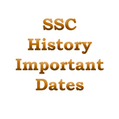 SSC History Important Dates icon