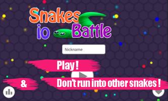 Snakes Battle io Poster