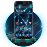Icona Tecnologia Neon Future Theme